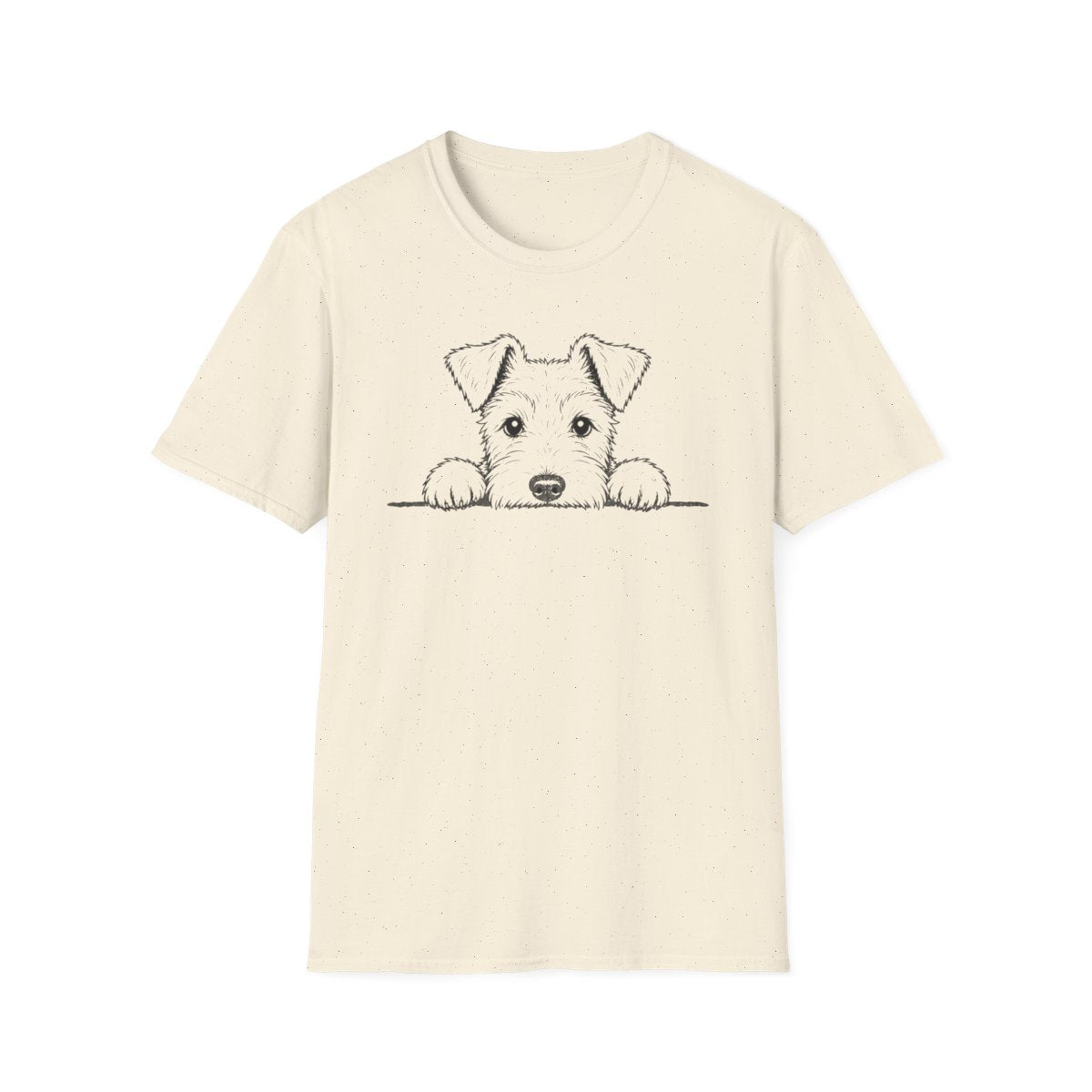 Peekaboo Wire Fox Terrier Tee