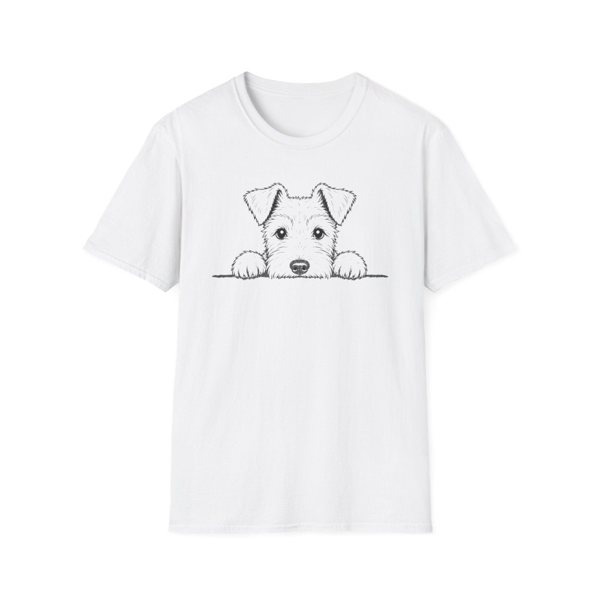 Peekaboo Wire Fox Terrier Tee