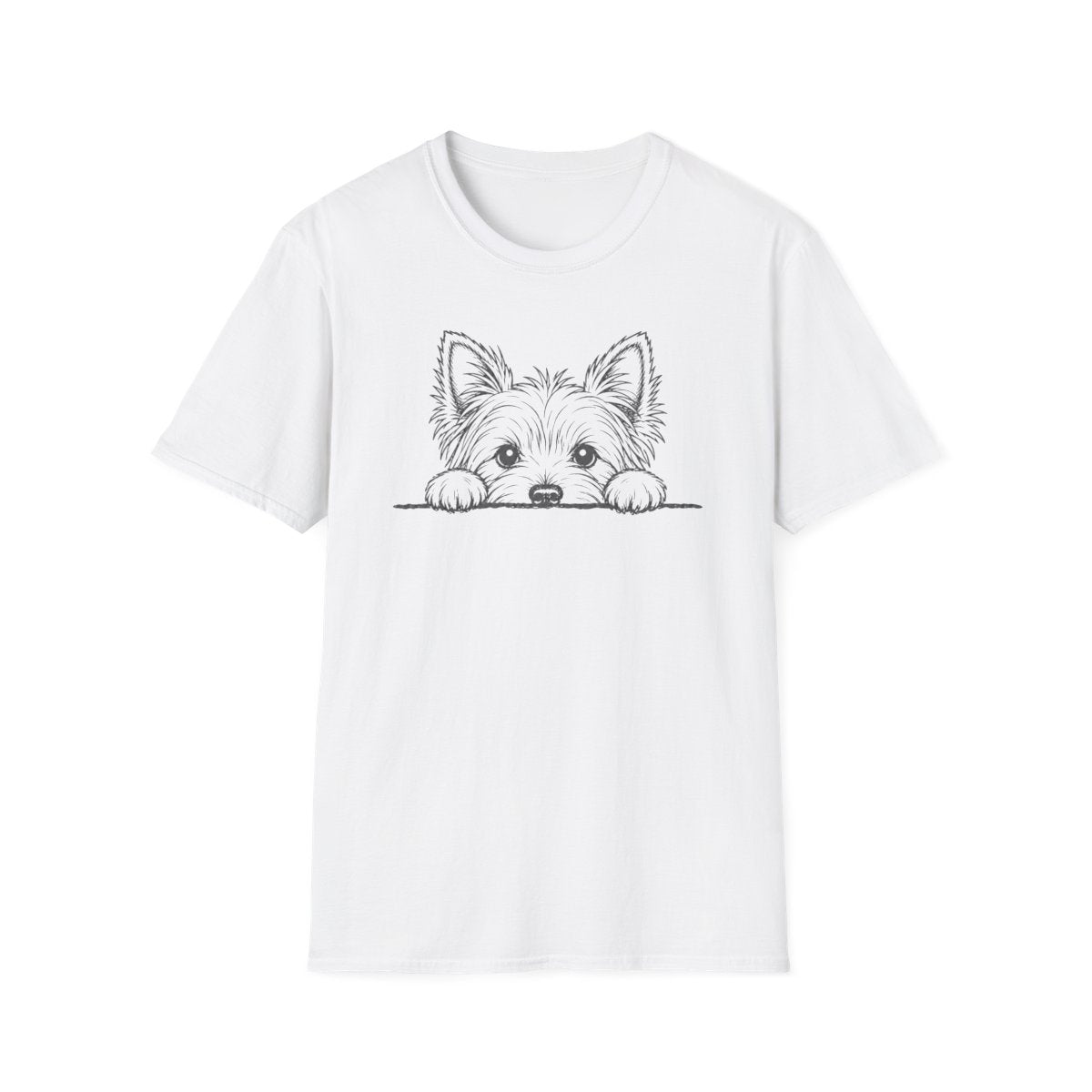 Peekaboo Yorkshire Terrier Tee