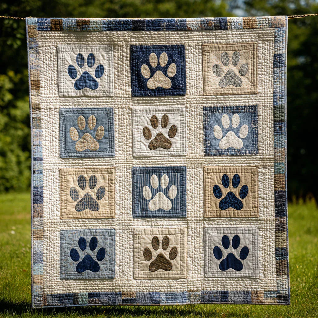 Pet Spot Quilt Blanket - Quilted Blanket by Wild and Way