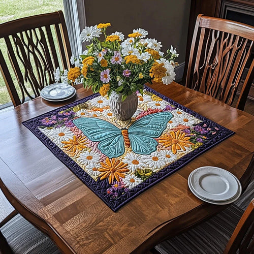 Petal Dancer Quilted Table Topper