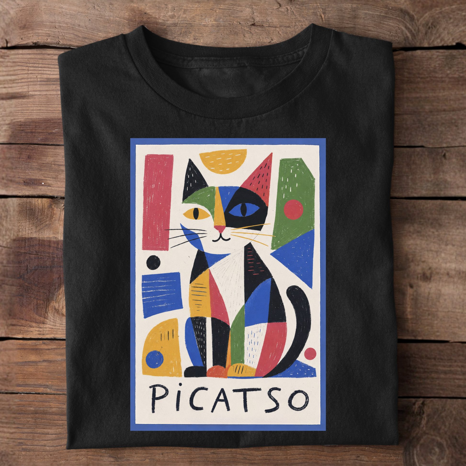 Picatso Cat Basic Shirt Unisex