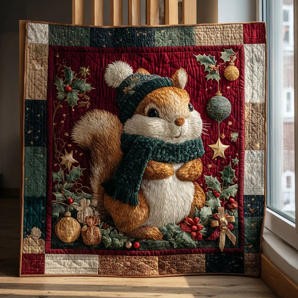 Pine Friend Quilt Blanket
