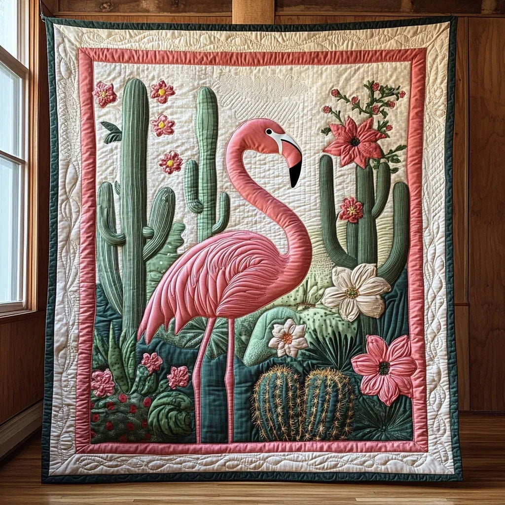 Pink Majesty Quilt Blanket