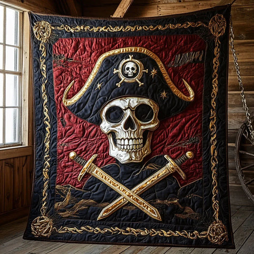 Pirate's Glory Quilt Blanket