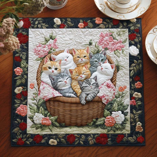 Playful Spirit Quilted Table Topper