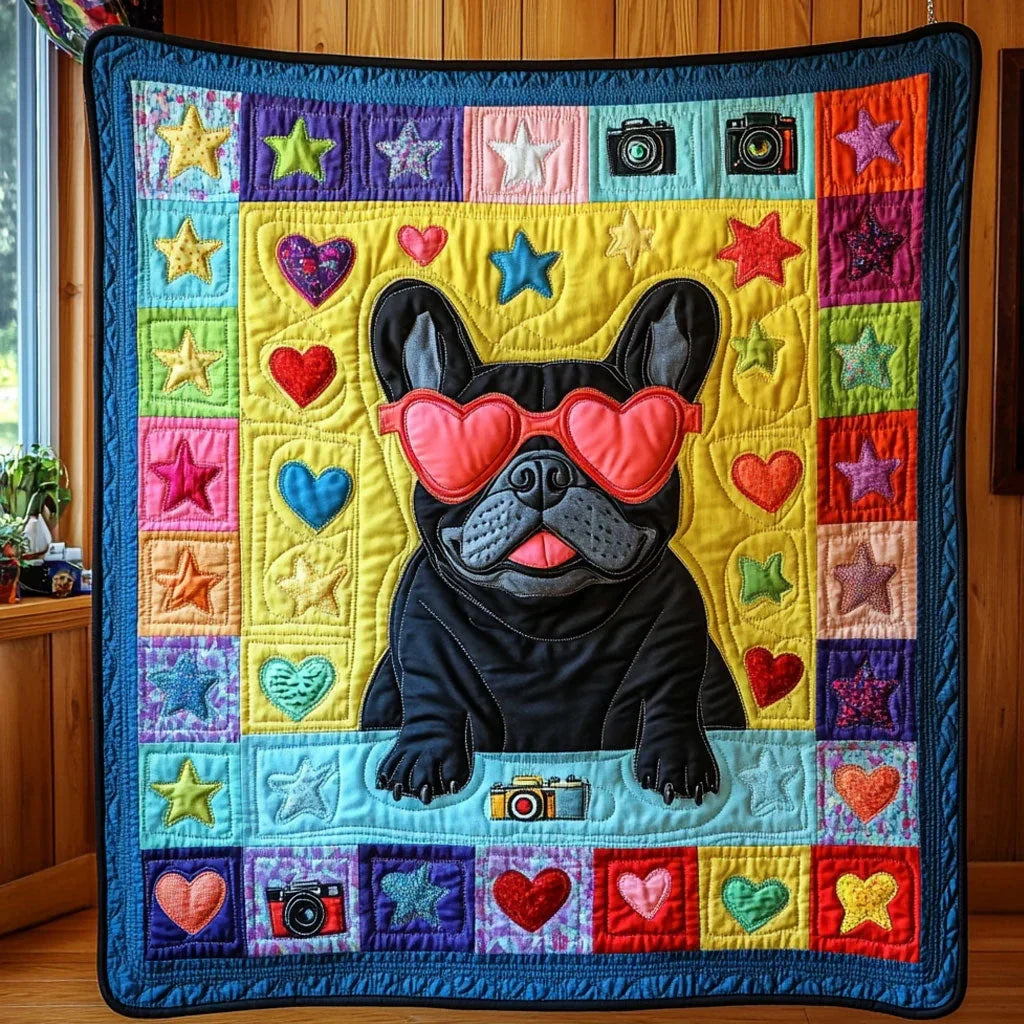 Pop Pup Quilt Blanket