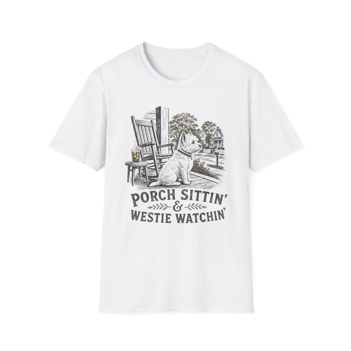 Porch Sittin Westie Tee