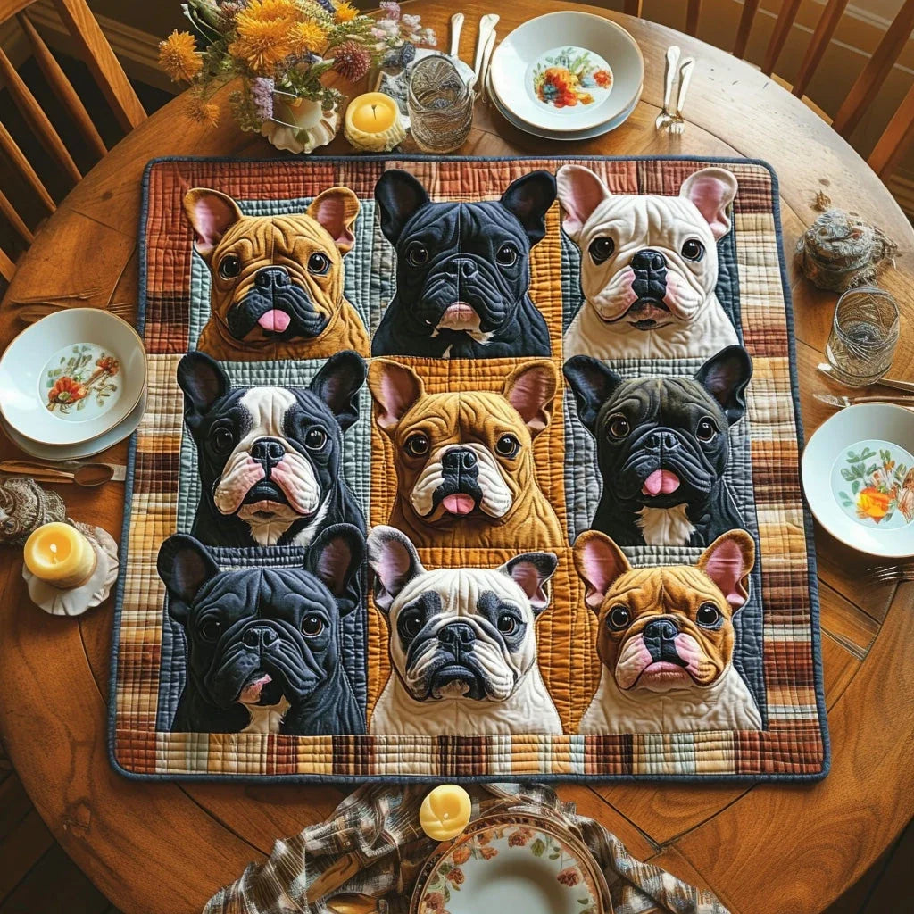Posh Pup Quilted Table Topper