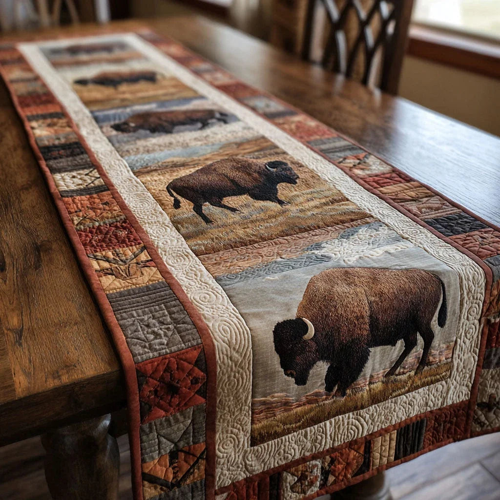 Prairie Sovereign Quilted Table Runner