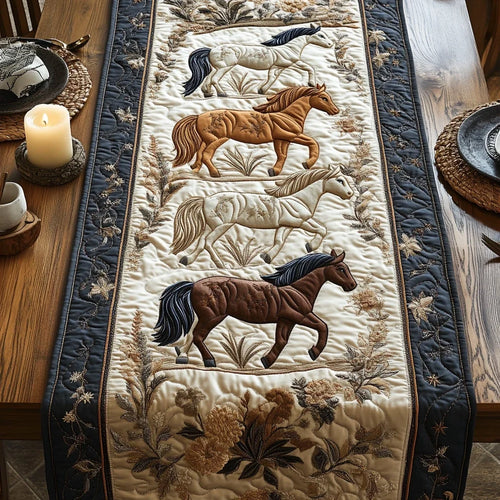 Prairie Stroll Quilted Table Runner