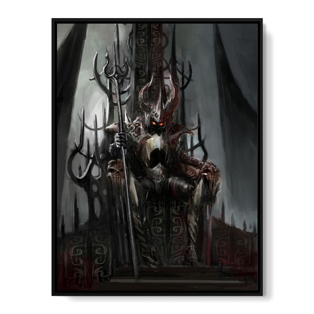 Death Knight Canvas Wall Art