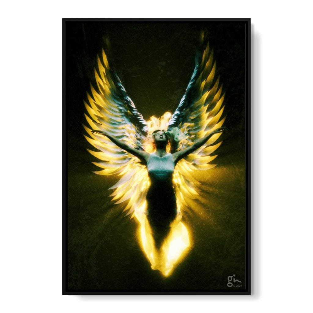 Angel Wings in Awe - G'n Art Canvas Wall Art