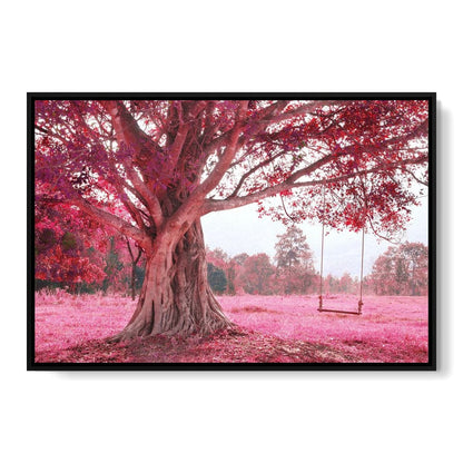 Romantic Cherry Blossom Canvas Wall Art