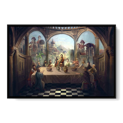 Last Supper Canvas Wall Art