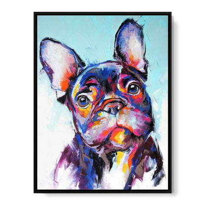 French Bulldog Canvas Wall Art