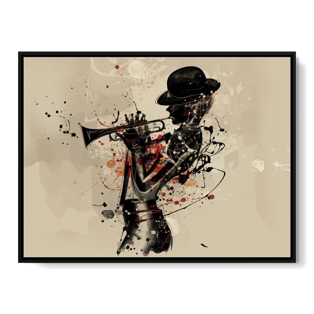 Trumpeter Canvas Wall Art