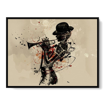 Trumpeter Canvas Wall Art
