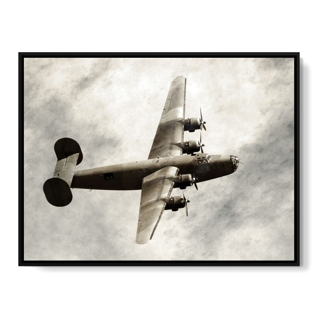 B-24 Bomber Canvas Wall Art