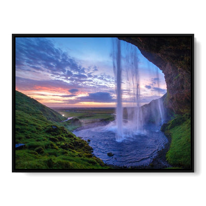 Seljalandsfoss Waterfall Canvas Wall Art
