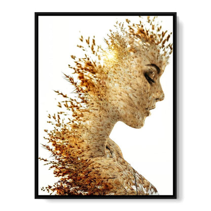 Harvest Queen Canvas Wall Art