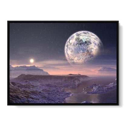 Dust of Chaos Canvas Wall Art