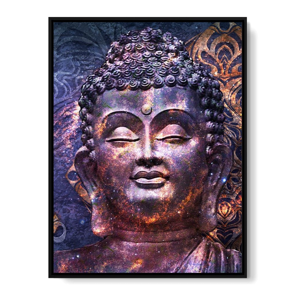 Blue Buddha Canvas Wall Art