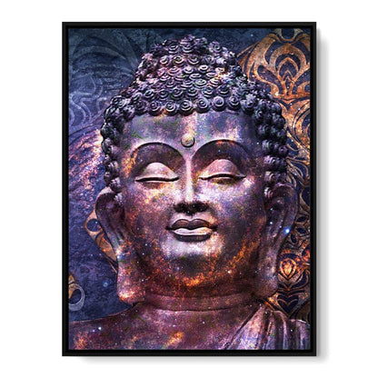 Blue Buddha Canvas Wall Art