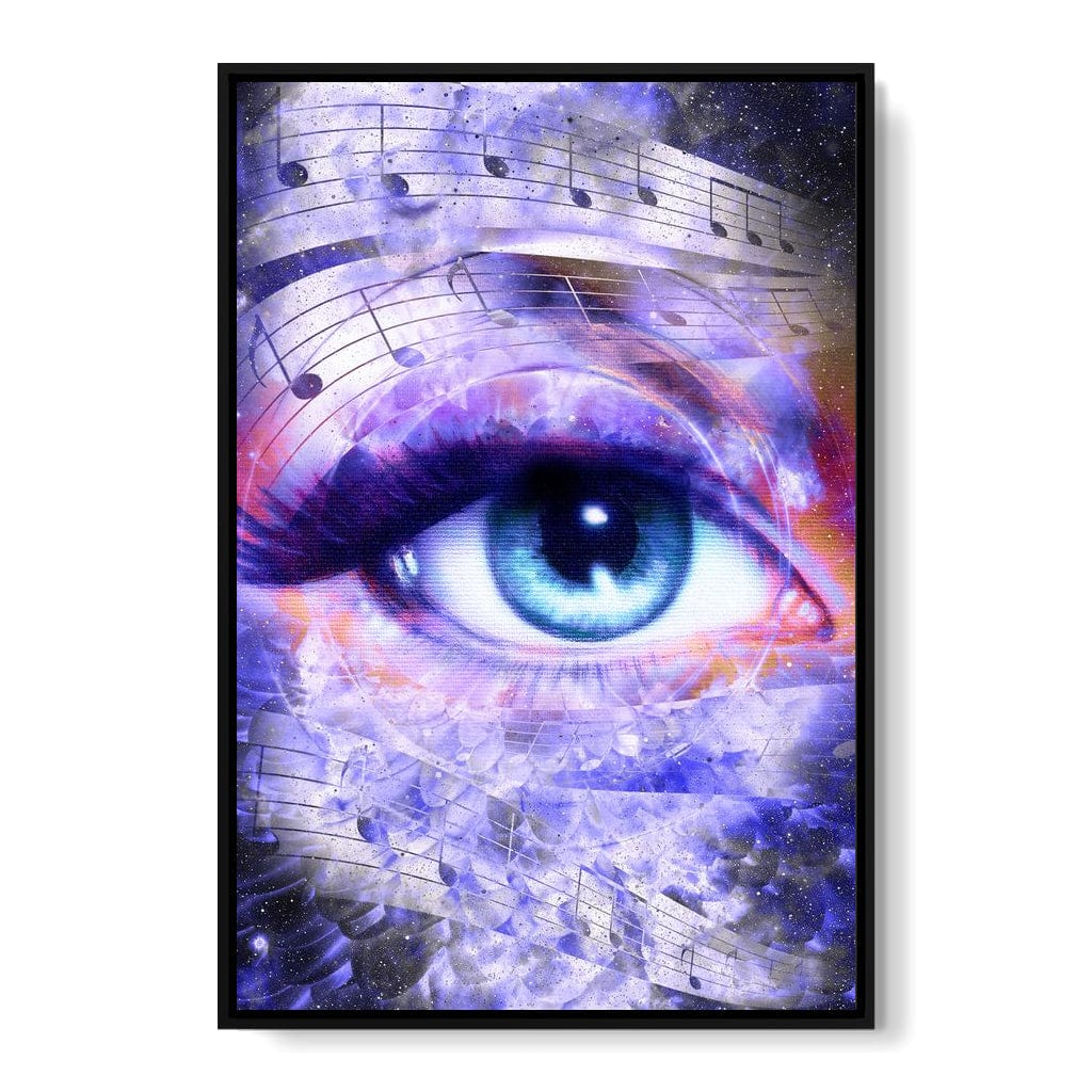 Musical Eye Canvas Wall Art