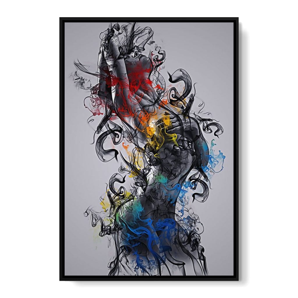 The Smoke Collection 02 Canvas Wall Art
