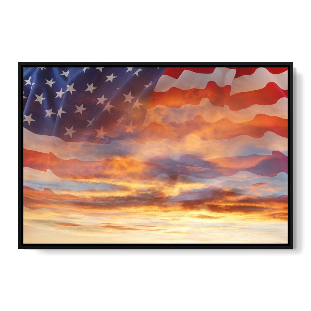 American Sky Canvas Wall Art
