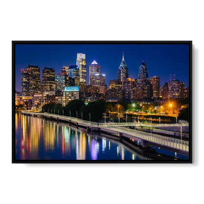 Philadelphia Skyline Canvas Wall Art