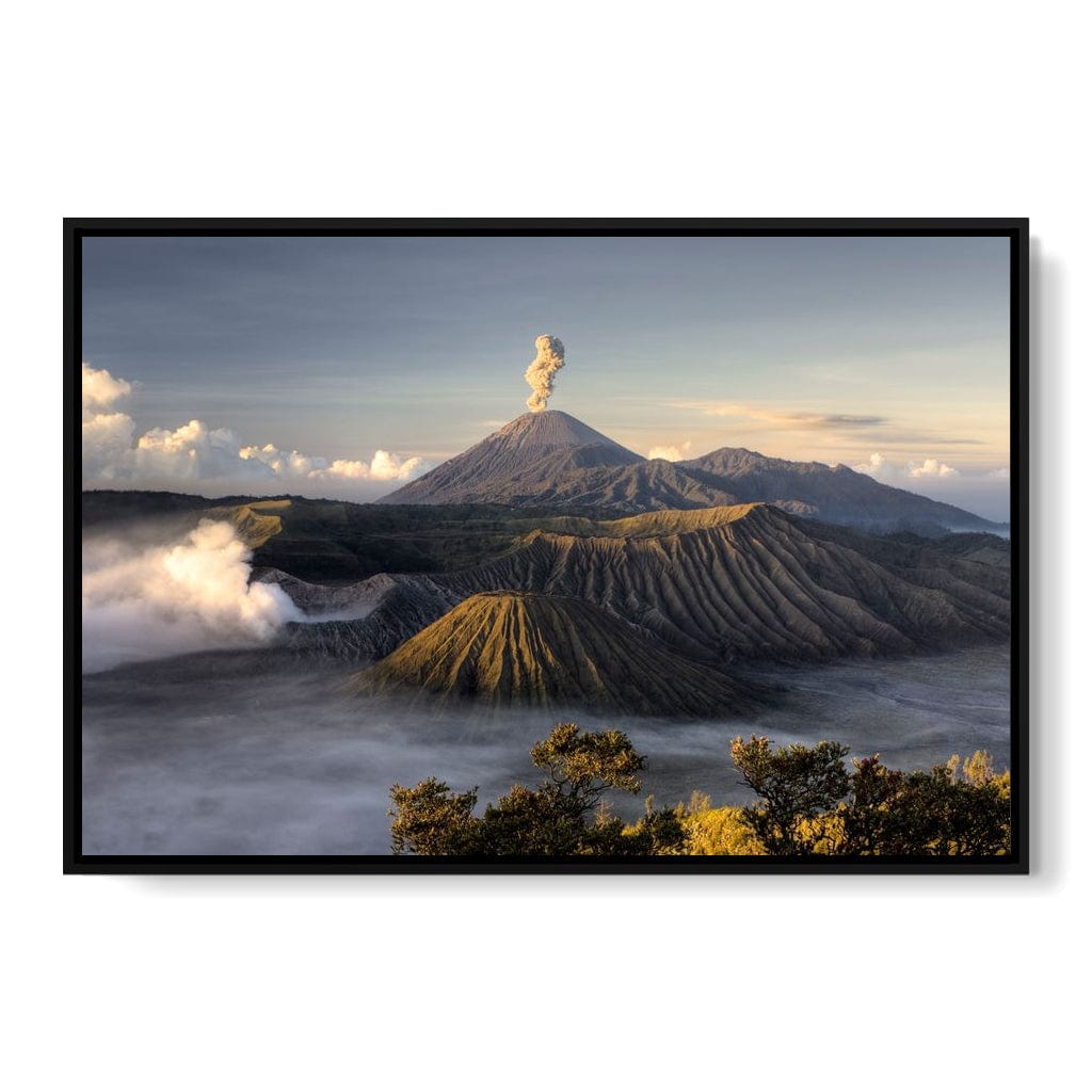 Bromo Volcano Canvas Wall Art