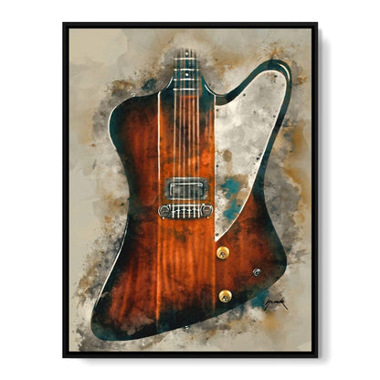 Eric Clapton's Electric Guitar Canvas Wall Art