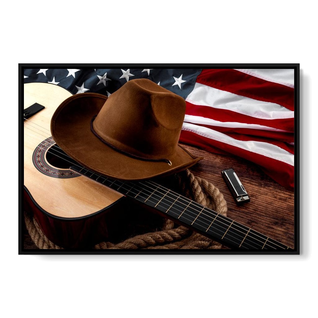 Country Music Canvas Wall Art