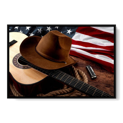 Country Music Canvas Wall Art