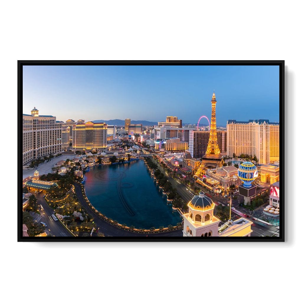 Las Vegas Skyline Canvas Wall Art