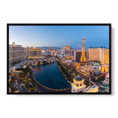 Las Vegas Skyline Canvas Wall Art