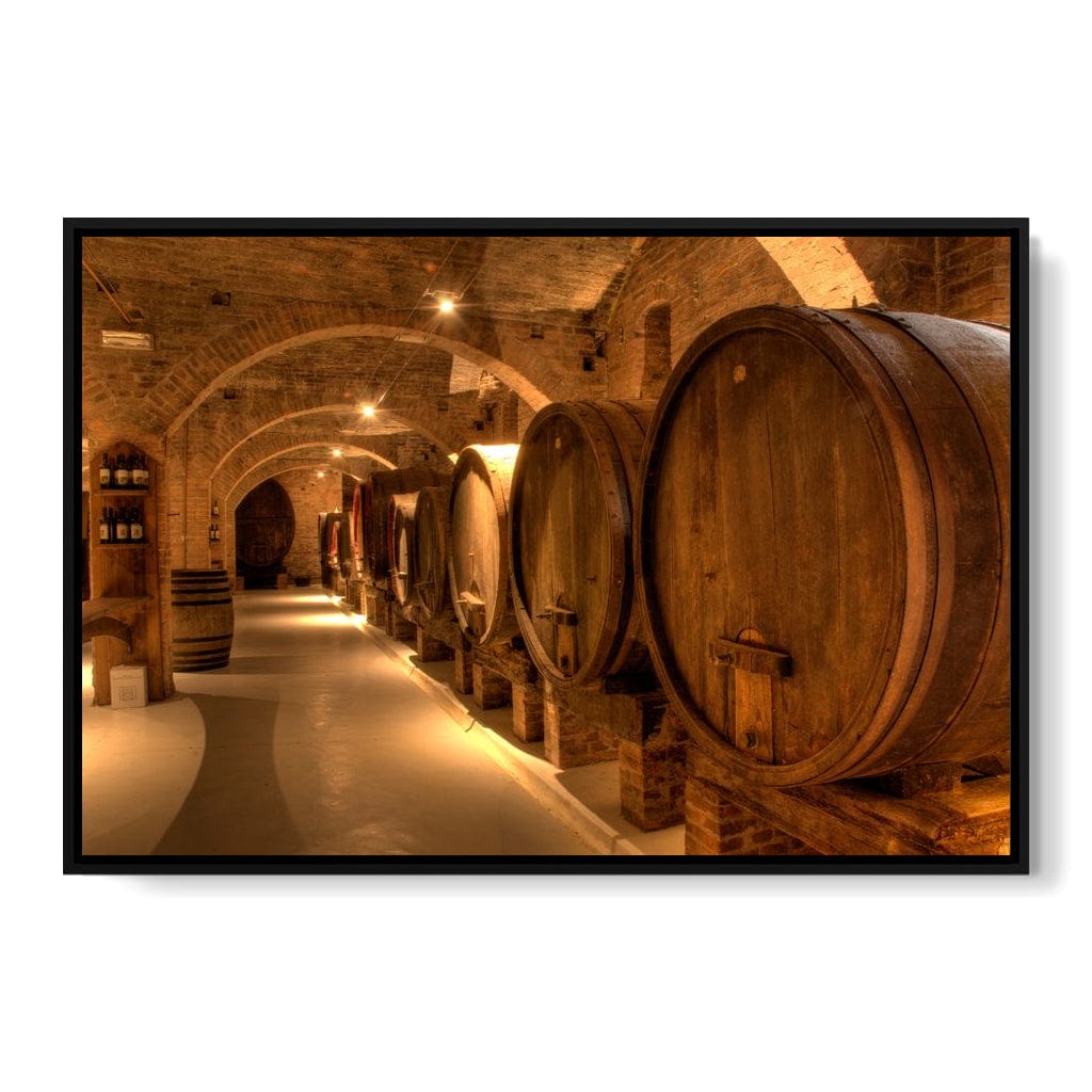 Wine Cellar in the Abbey Canvas Wall Art