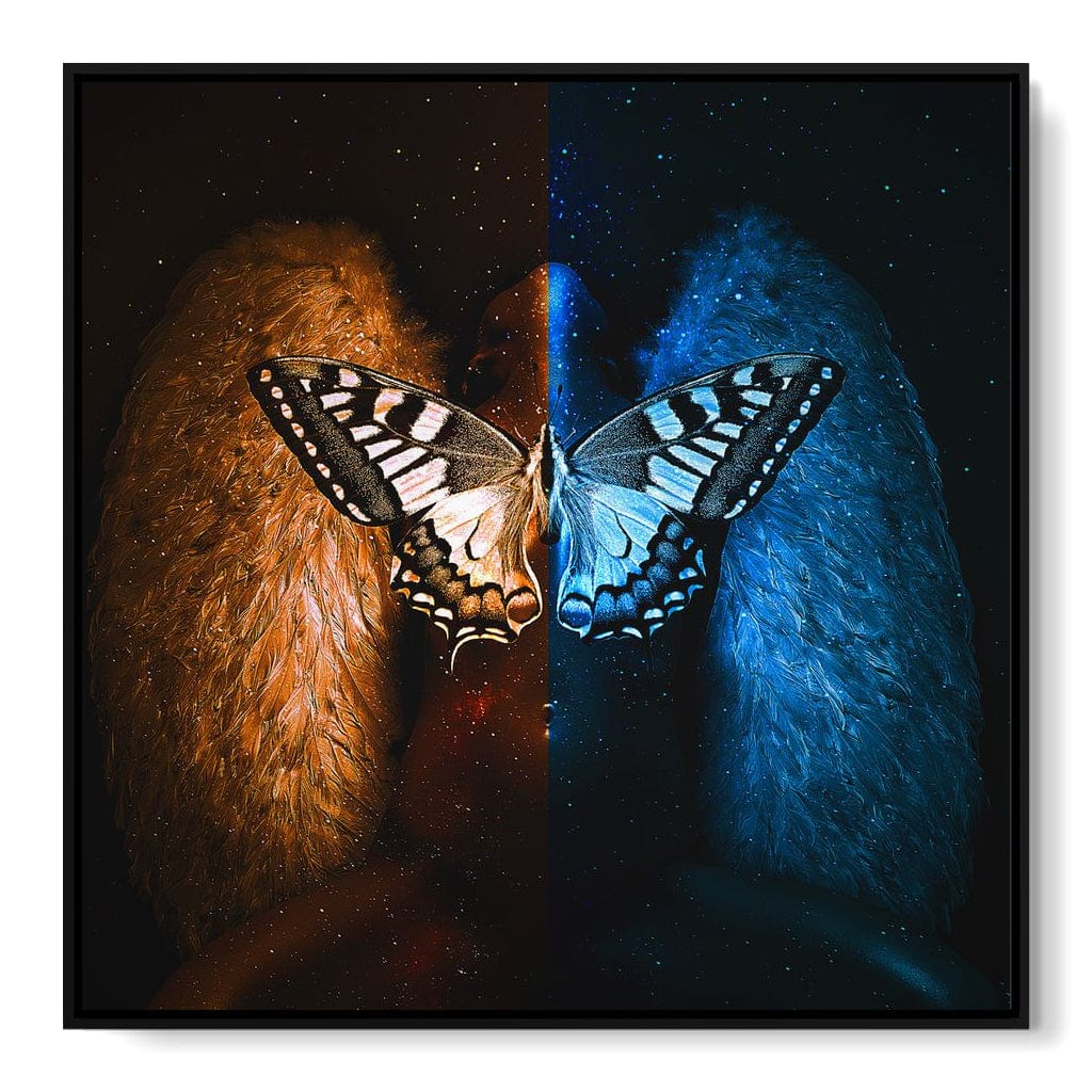 Exotic Angel Canvas Wall Art