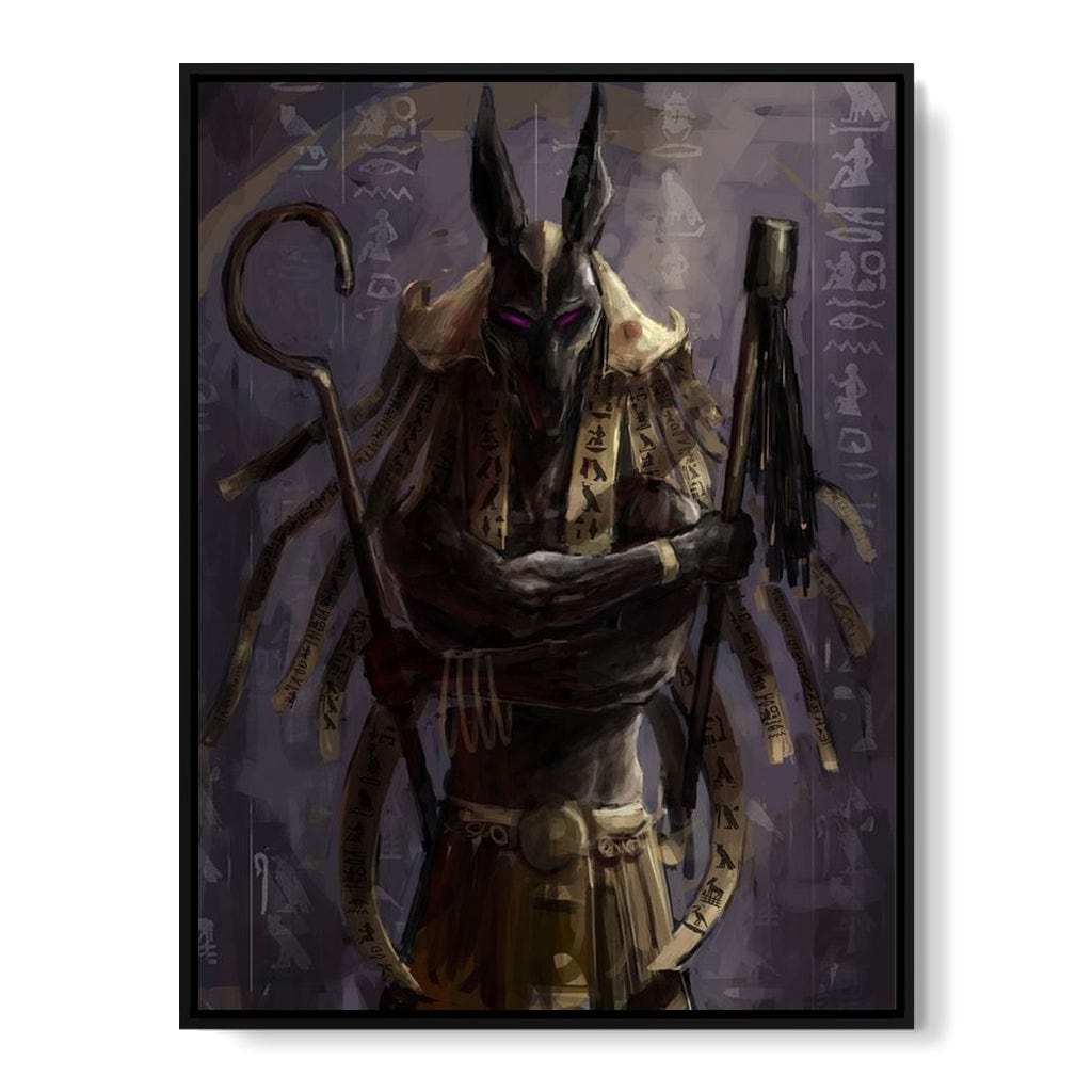 Anubis Canvas Wall Art