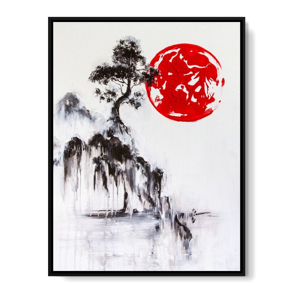 Japanese Tree Canvas Wall Art
