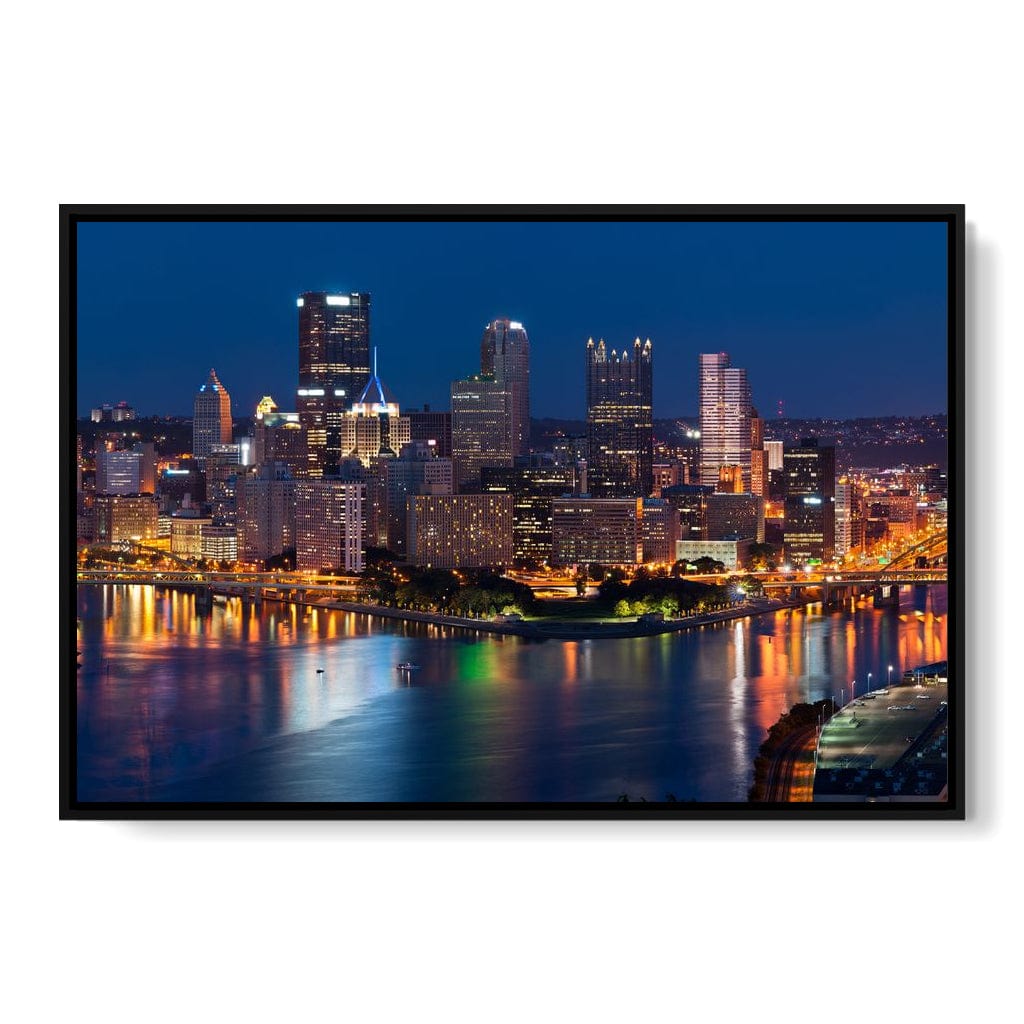 Pittsburgh Skyline Canvas Wall Art