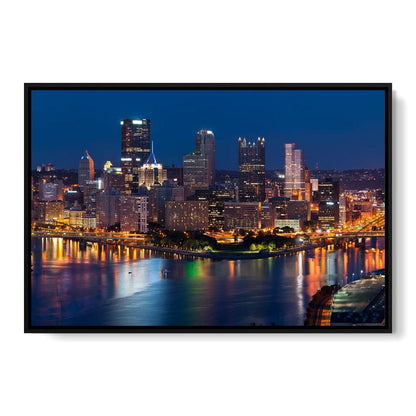 Pittsburgh Skyline Canvas Wall Art
