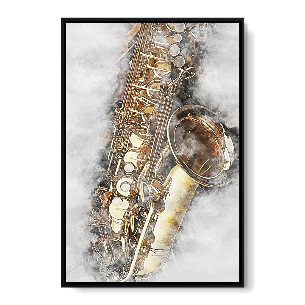 Saxophone - Mateo Canvas Wall Art