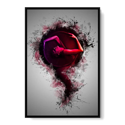 Artistic Female Concept Art Canvas Wall Art