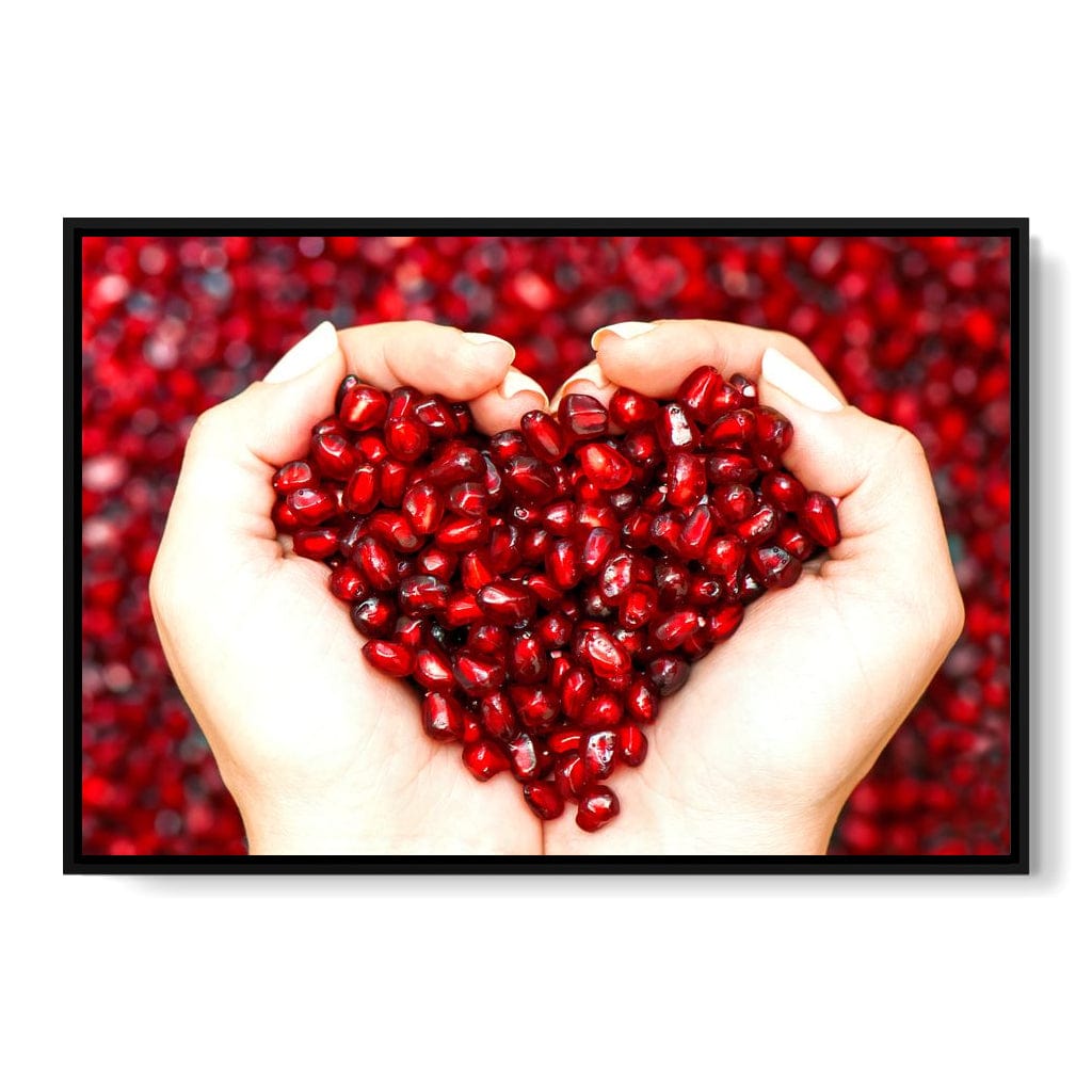 Pomegranate Seeds Canvas Wall Art