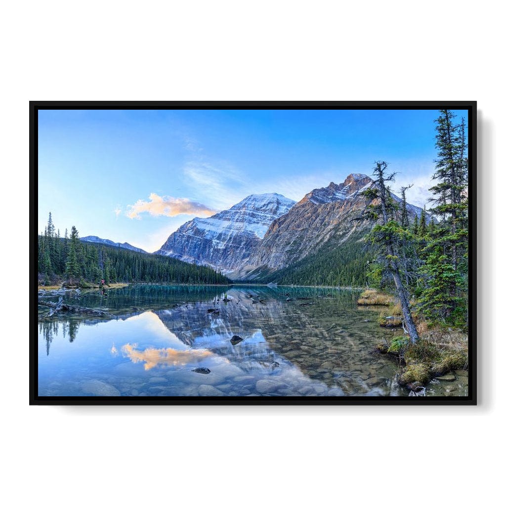 Edith Lake Canvas Wall Art