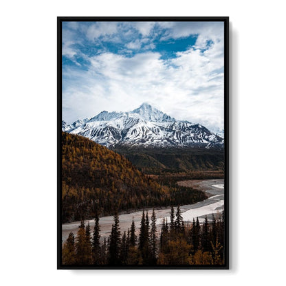 Alaskan Autumn Canvas Wall Art