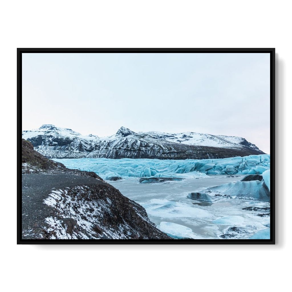 Svinafellsjokull Glacier Canvas Wall Art